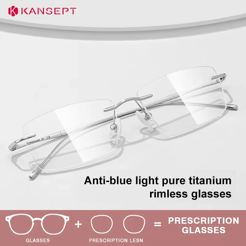 

KANSEPT Optical Lenses With Prescription Glasses Women Woman's Eyeglasses Eyepieces Blue Light Glases Men's Sunglasses Eyewear