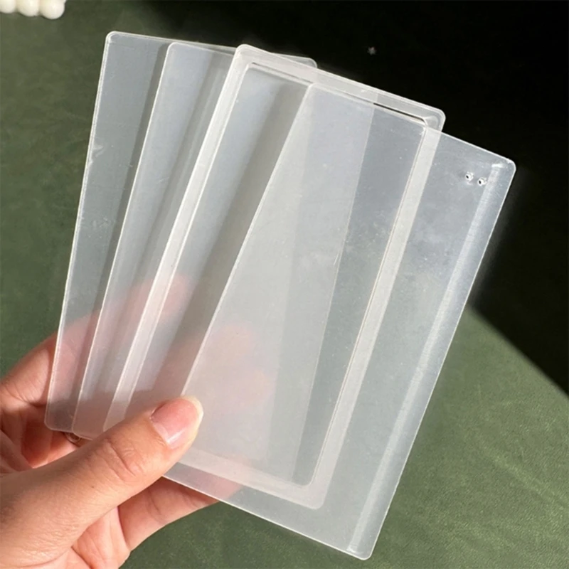 DIY Frame Quicksand Blank Card Brick Transparent Acrylic Plate Quicksand Shaker Mold Empty Plates for DIY Hand-Making Crafts