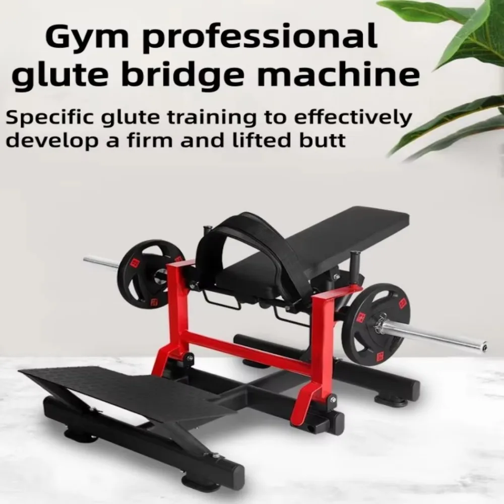 Hip Thrust Glute Bridge Machine Booty Builder Abdominal Trainer Home Gym Lower Body Strength Workout Fitness Equipment Heavy