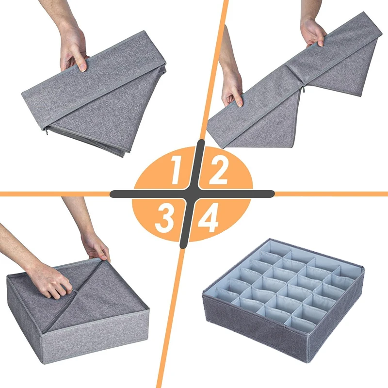 Sports Bra Underwear Panties Socks Organizer Storage Box Cabinet Drawer Organizer For Clothes Ties Organizer Cabinet Separator