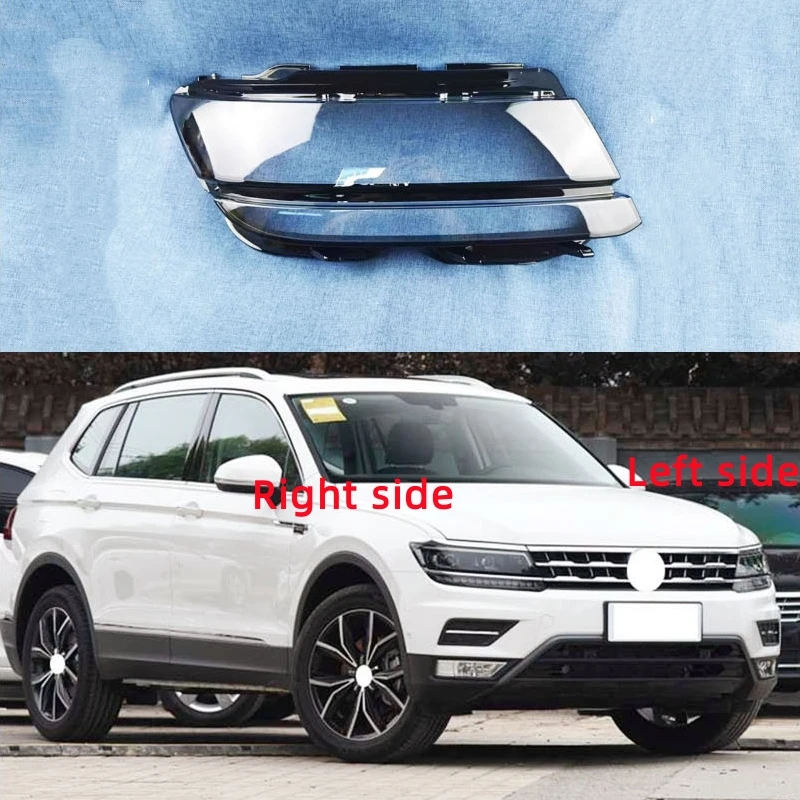 

For Volkswagen VW Tiguan 2017 2018 2019 2020 2021 Car Headlight Shell Headlamp Cover Replacement Lamp Shade Headlamp Lens Glass