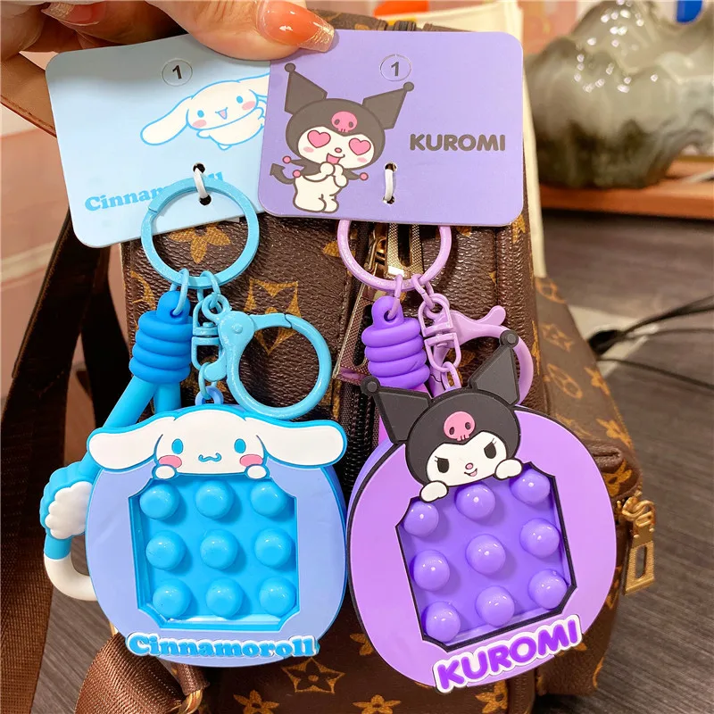 ハローキティキーホルダー女の子バッグ Kt 猫漫画人形おもちゃ絶妙なキーチェーンかわいいサプライズ女の子子供ギフト