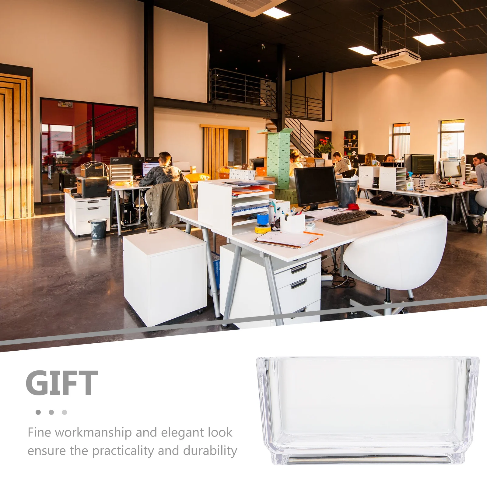 

Acrylic Tea Bag Holder Box Sturdy Transparent Tea Storage Case for Coffee Sugar Bag Organizer Home Hotel Multi-Function Storage