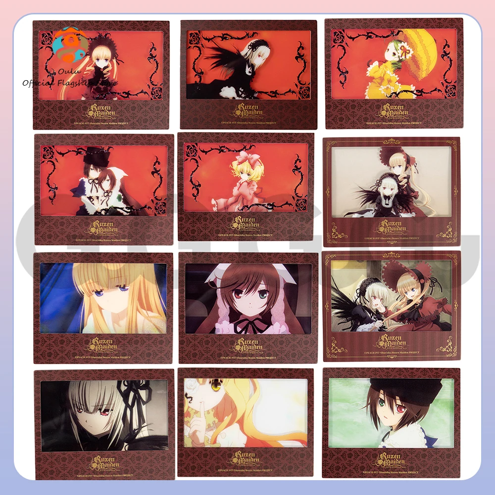 

Оригинальная скрепка для бумаг Gugugugu Rozen Maiden, фотокарта, слепая коробка, коллекционные карты, слепые пакеты, товары в стиле аниме, загадочная коробка, подарок