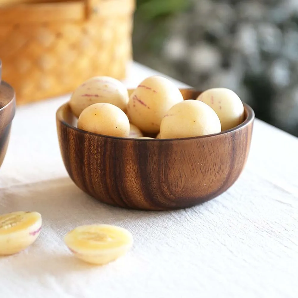 Acacia Wooden Ramen Bowl 2