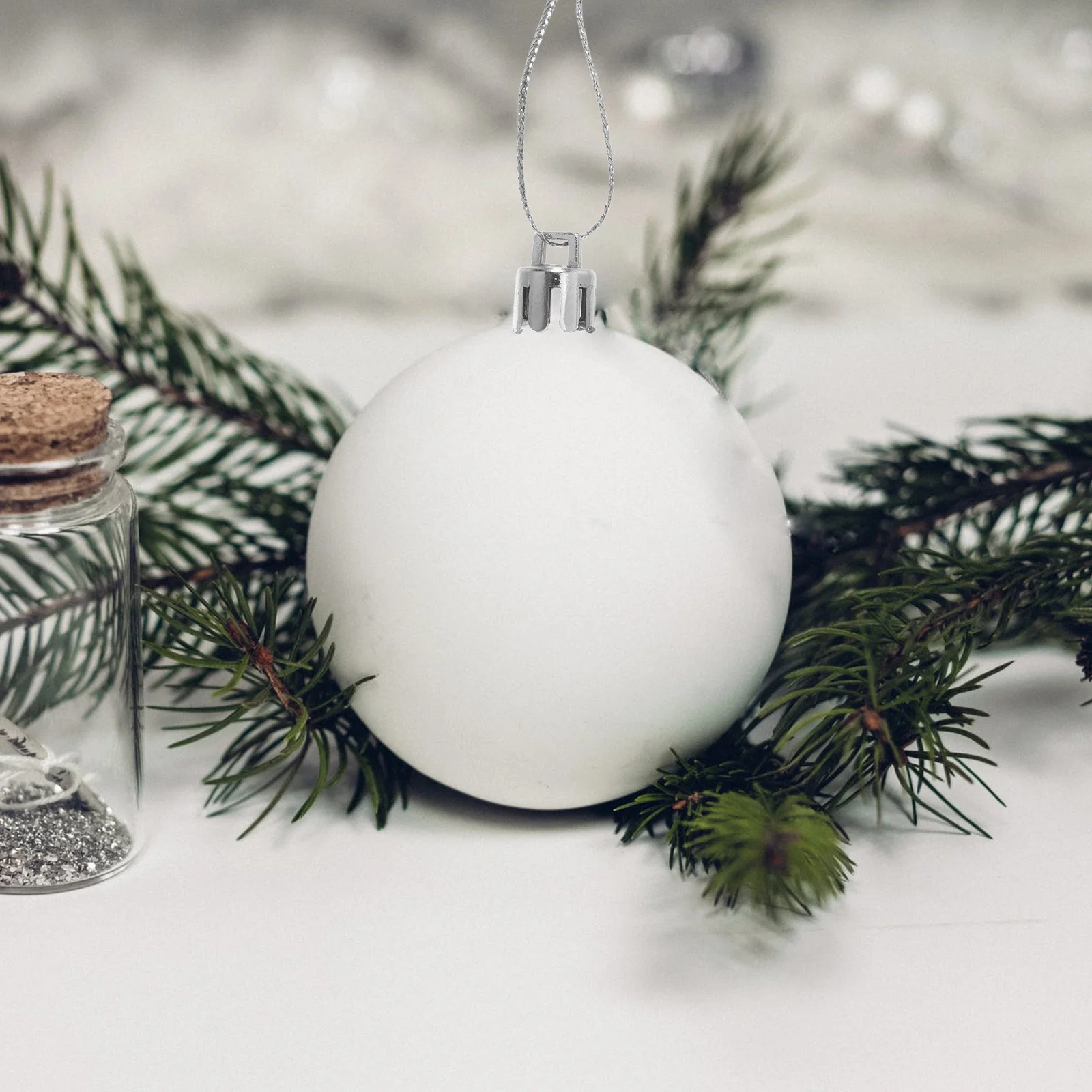 

1000pcs Christmas Ball Cap Decor 1Cm Outer Diameter Diy Ornament Tops Caps For Holiday Tree Decorations Xmas Hangers Caps