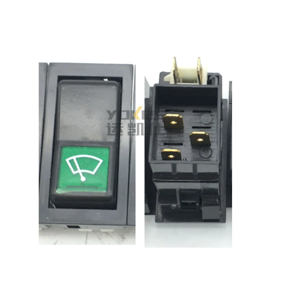 Excavator Rocker Switch Wiper Headlight Speed Control Switch For DOOSAN