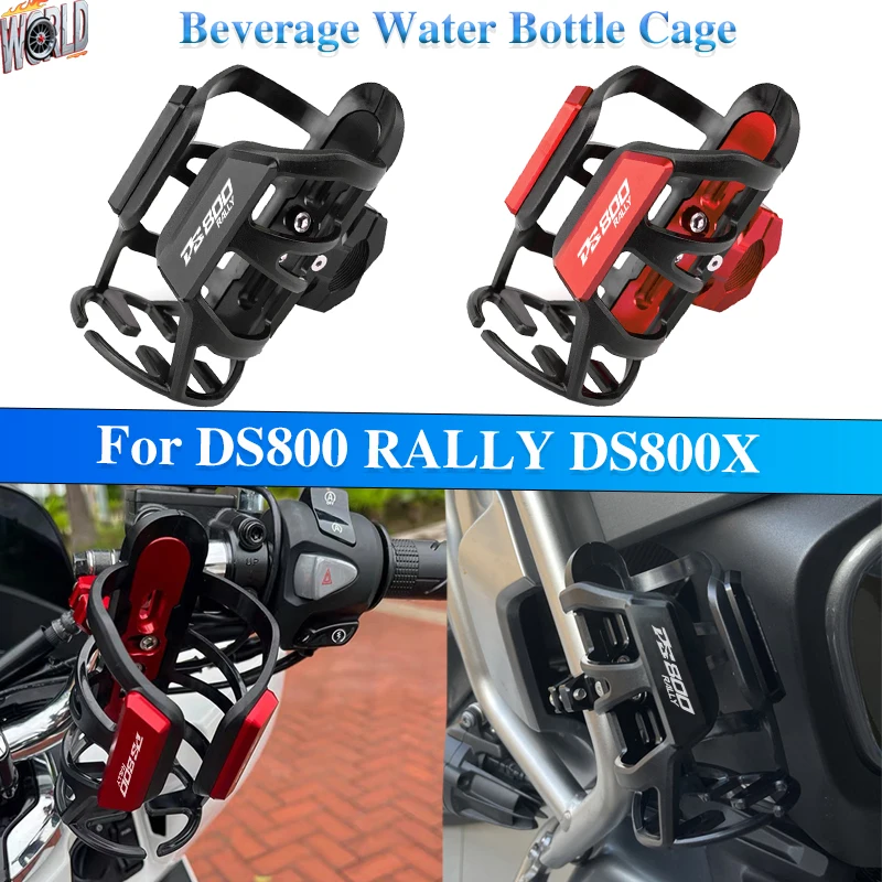 DS800X 2026 Motorbike Beverage Water Bottle Cage Drink Cup Holder Stand Mount  For VOGE DS800 RALLY 800DSX DSX800