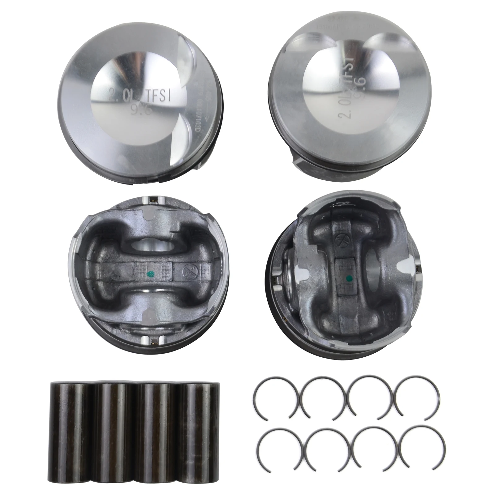 AP01 4x Kolben Ø23mm Für 2014-2018 Audi A4 Q5 TT VW Golf GTI 2.0 TSI CHHA CHHB CNCD – Detail 4