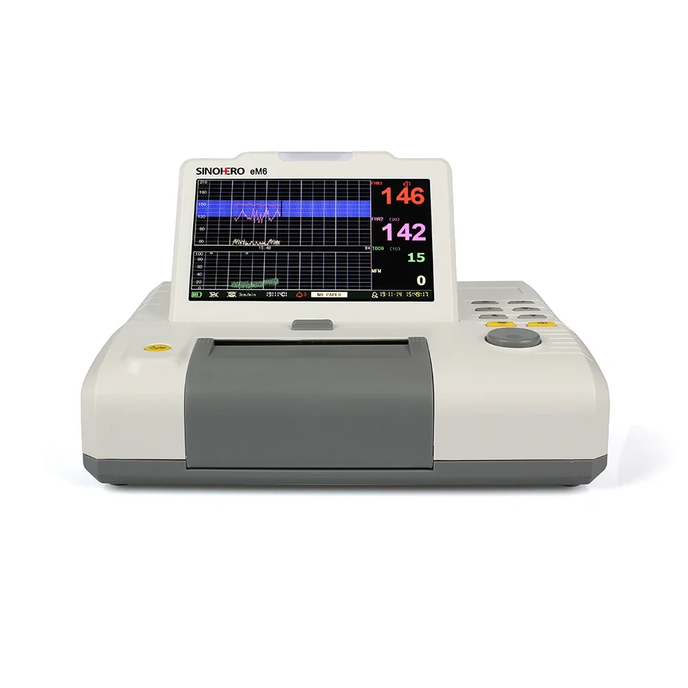 Sinohero eM6 ultrasound scanner Fetal Maternal  Fetal parameters(FHR, TOCO, AFM)