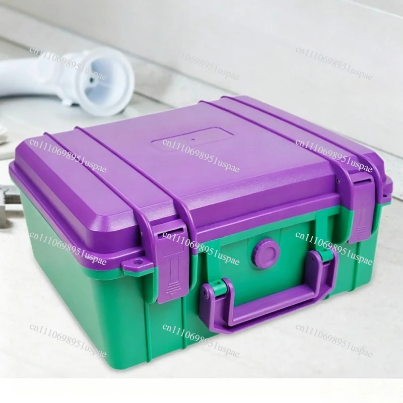Hard Case Shockproof Lock Box Waterproof Tool Box Cameras Case for Equipment Protects Electronics Travel Repair Tool Outdoor