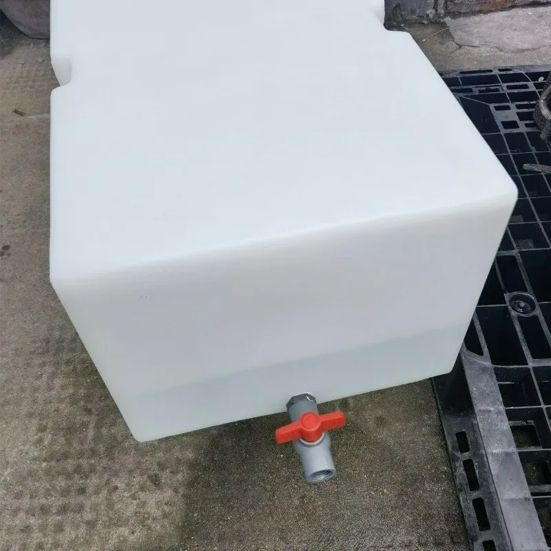 Food Grade PE Narrow Horizontal Water Storage Tank RV Roof Household Vehicle Modification Drinking Water Container