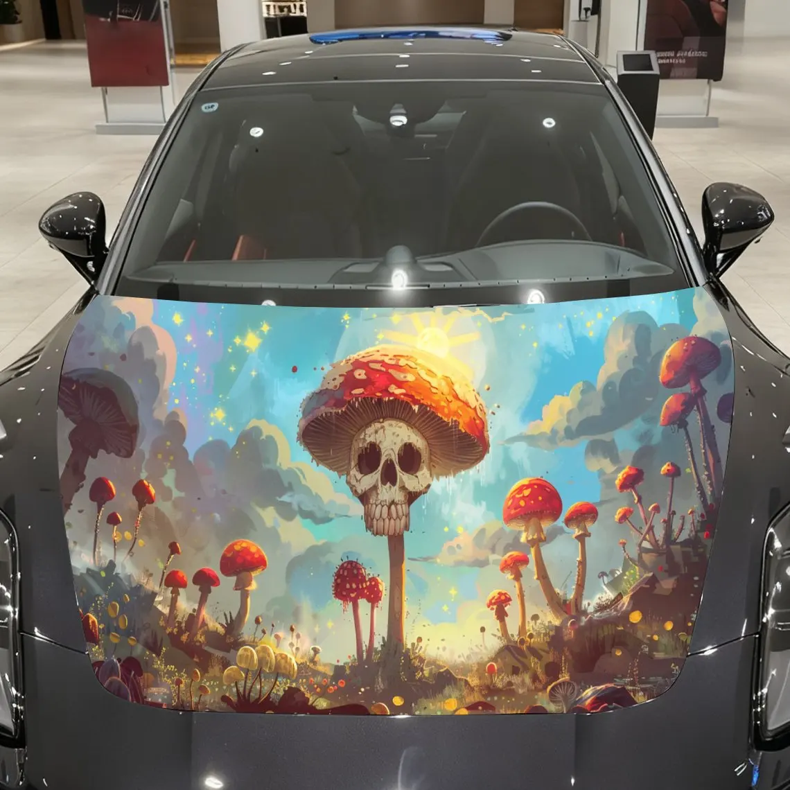 Skull Mushroom Car … - image