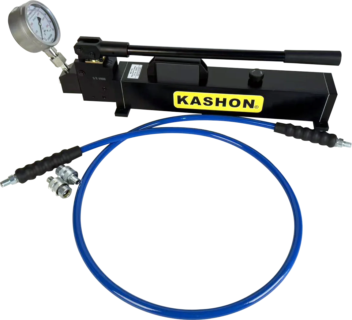 Complete Set, 1500Bar Ultra-High Pressure Two Speed Hydraulic Hand Pump Manual Pump With Aluminum Titanium Alloy Material