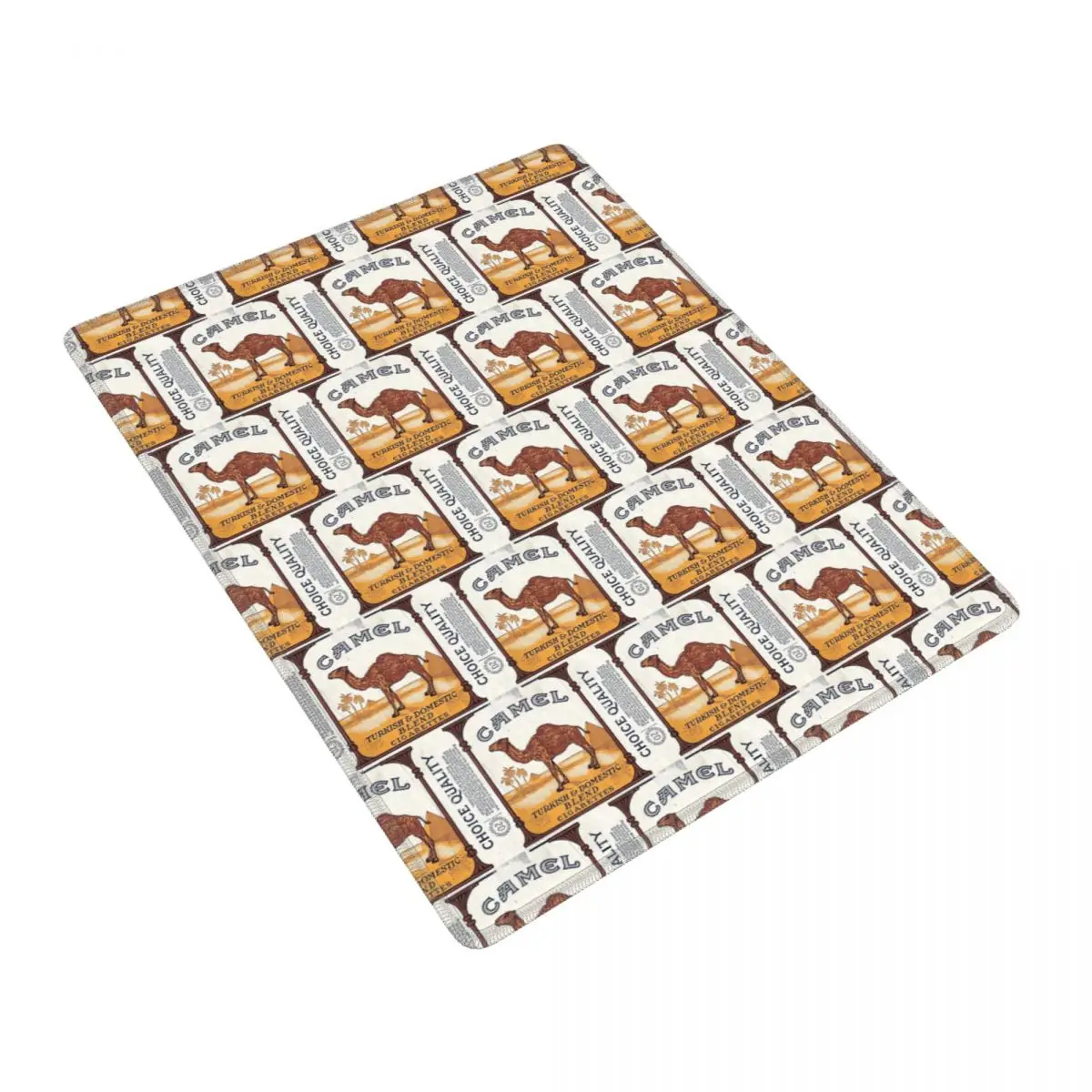 Vintage Camel Cigarette Pack Mouse Pad Gamer PC Laptop Mats KeyboardComputer Gaming Office Accessories Desk Mat 7x9 in 22x18 cm