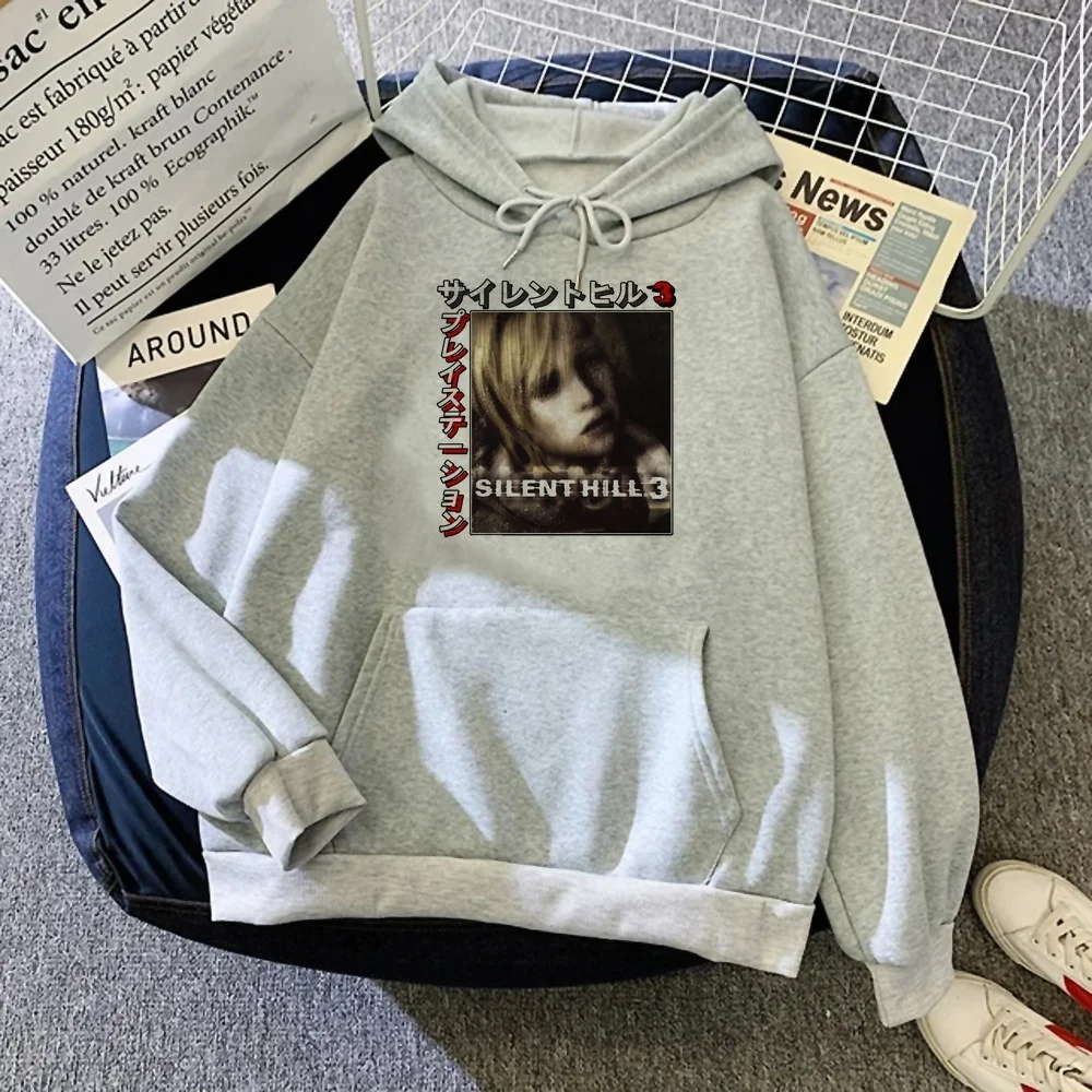 Silent Hill hoodies women fashion tops japanese anime 2026 sudadera mujer long sleeve Korean Aesthetic