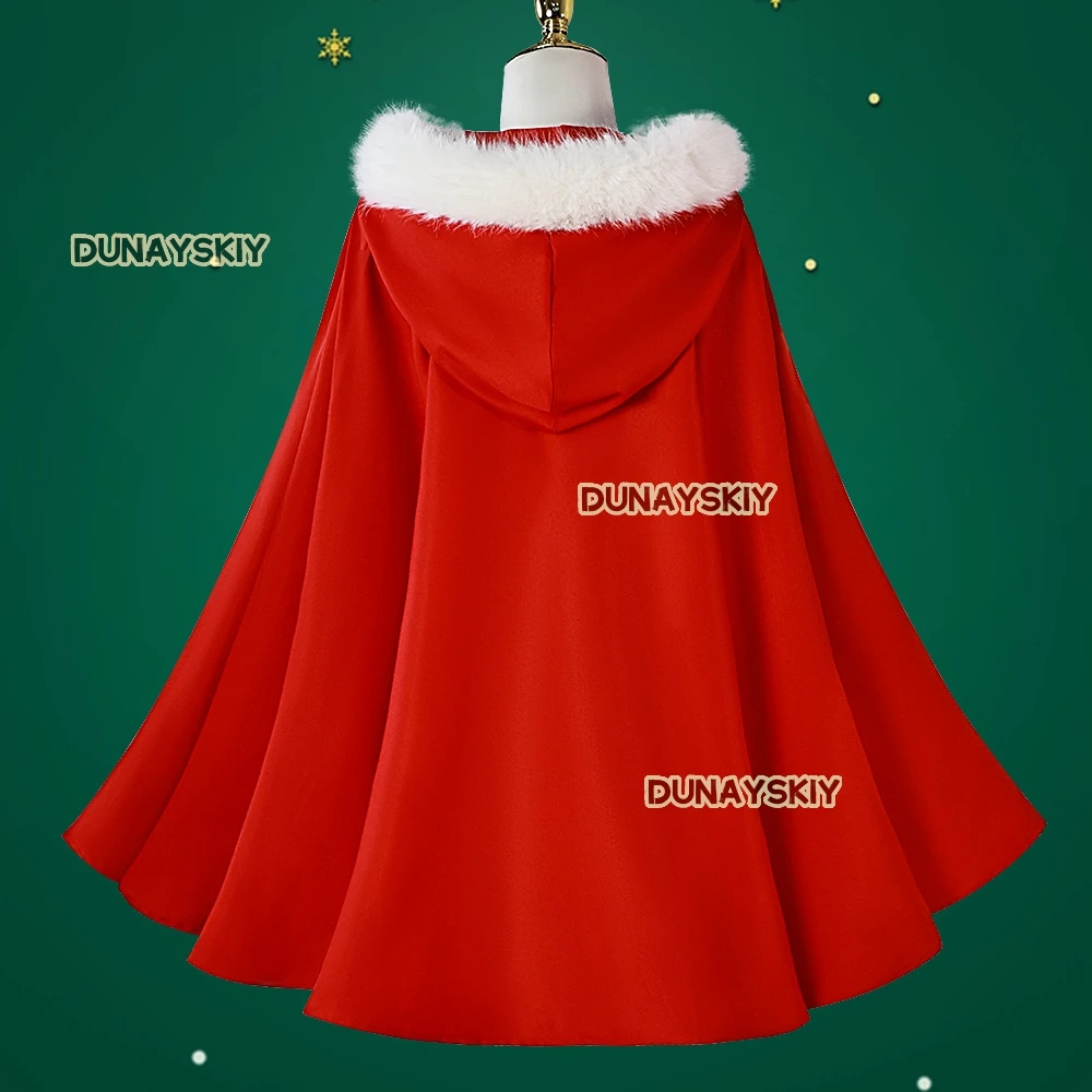 Cindy Christmas Happy Cosplay Costume, perruque, nœud, vêtements de sauna d'Halloween, adulte, enfant, fille, dessin animé, film, festivals, déguisement, Kawaii