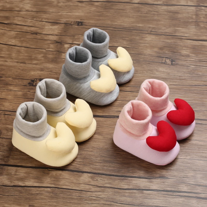 Winter Fashion New Baby Love Cotton Shoes