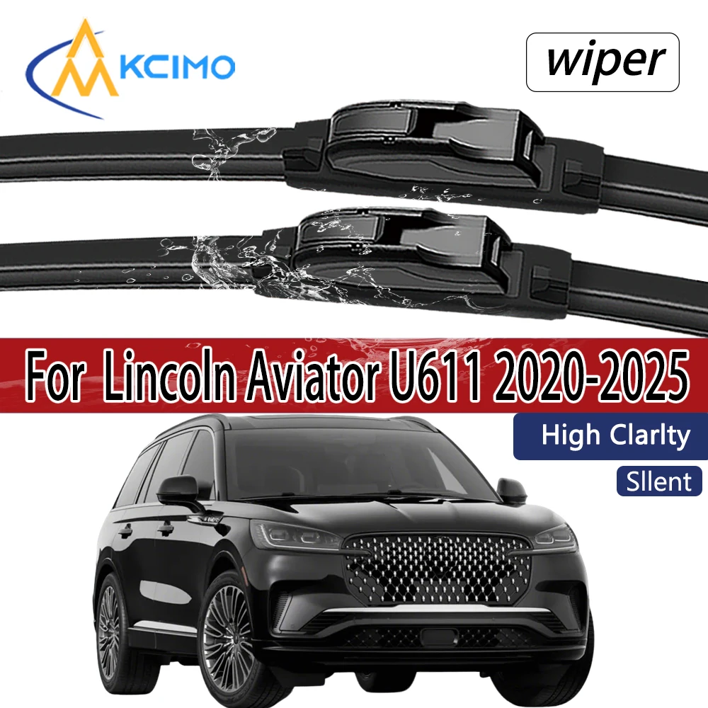 

Для Lincoln Aviator U611 2020-2025 щетки стеклоочистителя переднего стекла 2 шт. аксессуары для окон ветрового стекла