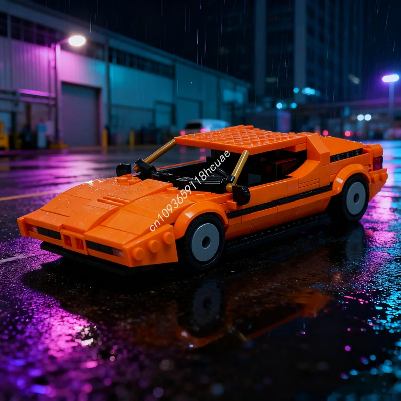 

358pcs MOC BMWedd City Champions Supercar Model Building Blocks Christmas Gift Assemble DIY Idea Toys Brick Kids Birthday