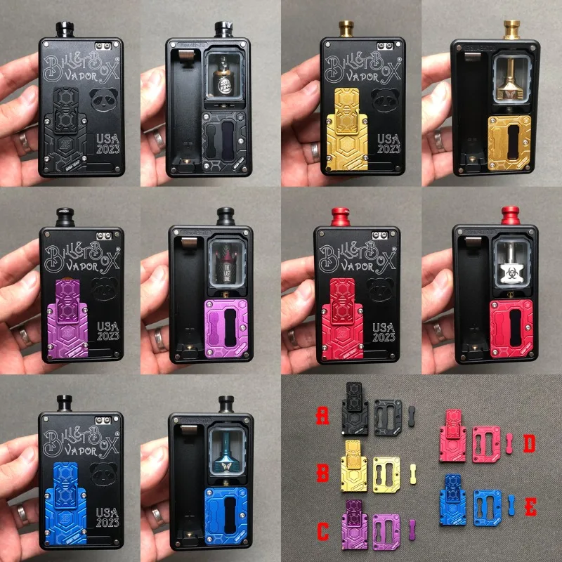 Zeza Team Inner Plate Smitch Button Set for SXK BB Mod Billet Box 70W DNA60W Mods Aluminum Alloy Material E-cigarette Accessory