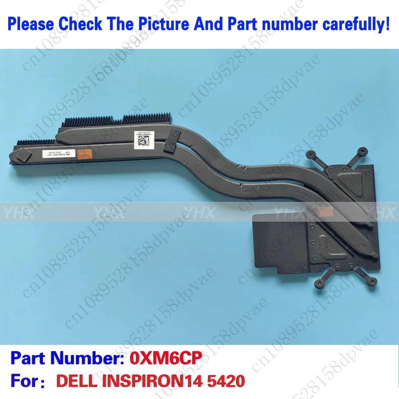 

GYX New For DELL INSPIRON14 5420 COOLING HEATSINK (DDR4 Version) 0XM6CP.