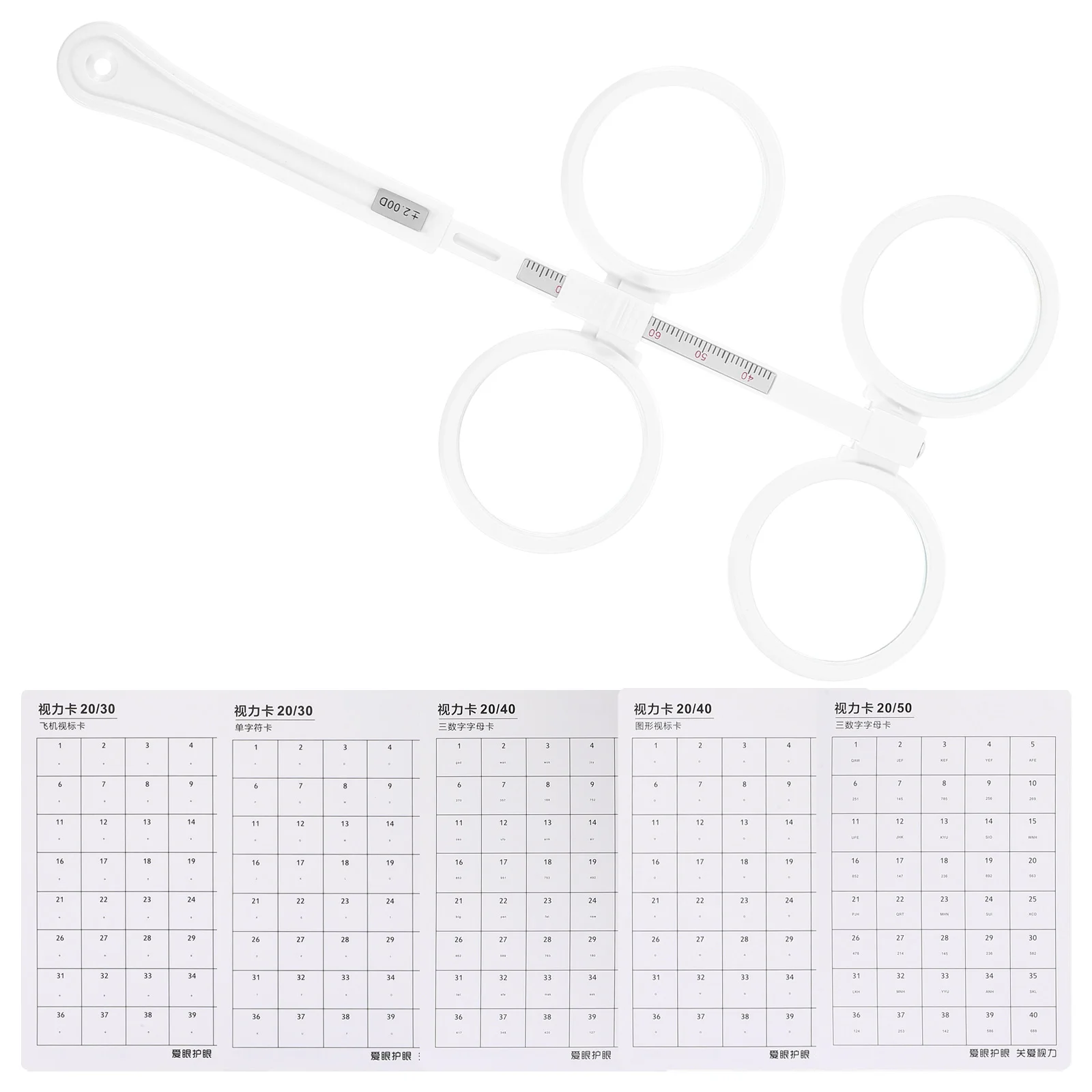 Optometry Instrument Double Mirror Amblyopia Training Double-sided
