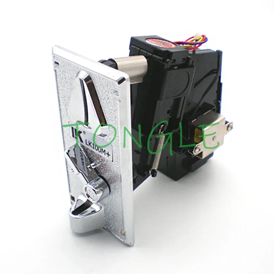 1pcs Zinc Alloy Front Panel Compare Coin Acceptor LK100M Selector for Arcade Game Machines and Vending Machine