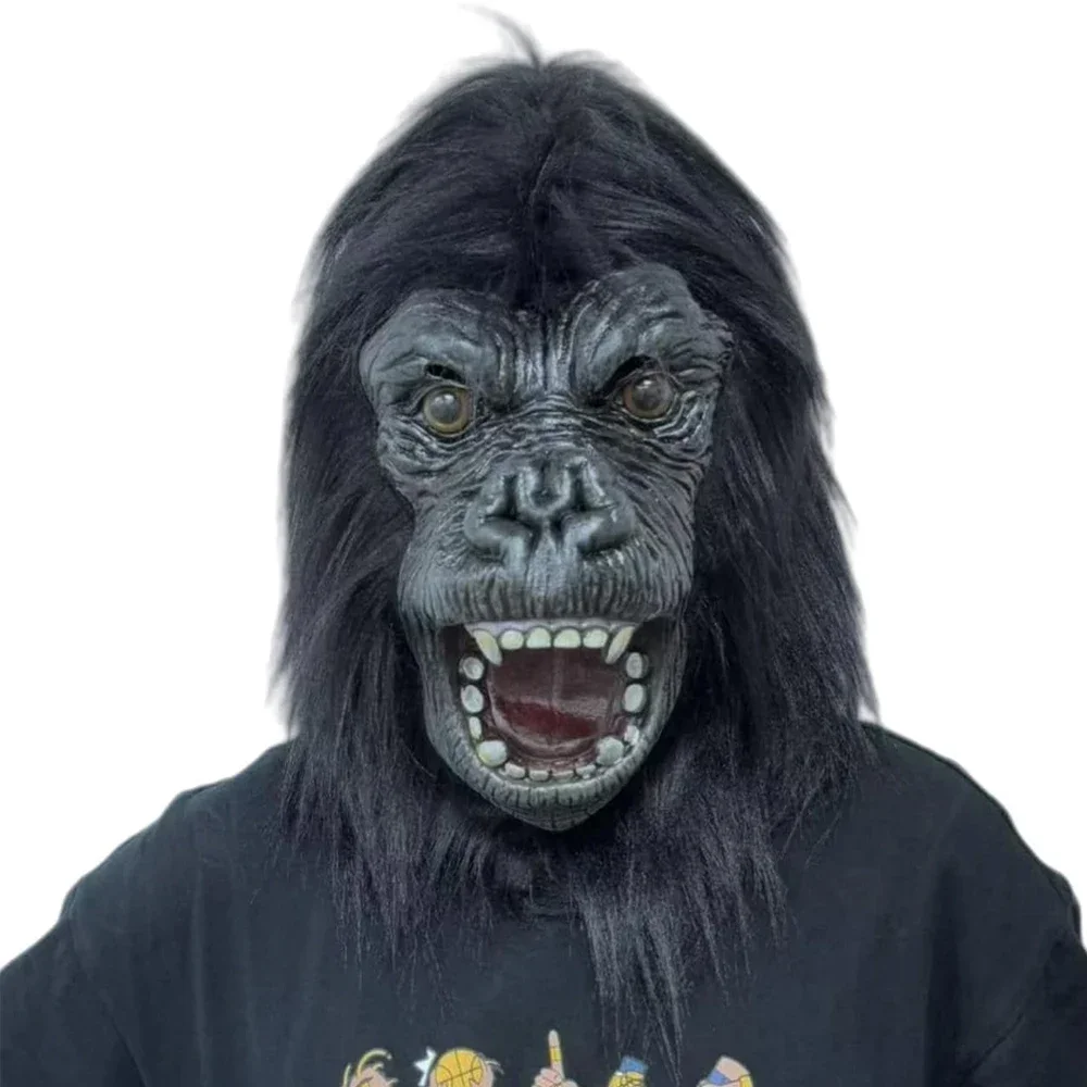 

Маска на Хэллоуин Раптор с оригинальным мехом Голова динозавра Дракона Латексная тушь для ресниц Косплей Пушистый шлем животного Костюм для мужчин и взрослых