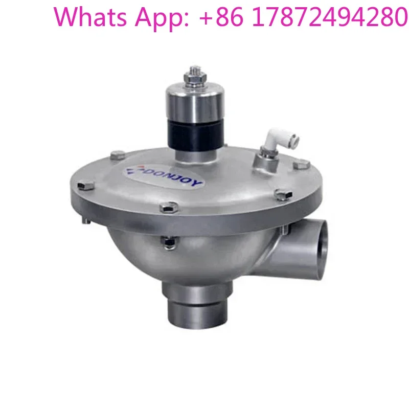SS316L sanitary back pressure valve constant pressure regulating valve fixed pressure safety valves 1.5 inch
