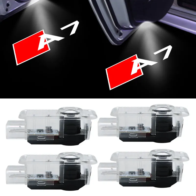 

Error Free For Audi A7 2009 - 2011 2012 2013 2014 2015 2016 2017 2018 2019 2020 Car Door Light Led HD Projector Lamp Accessories