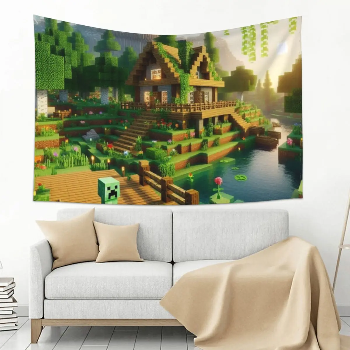 

Serene Sanctuary Amidst the Peaks Tapestry