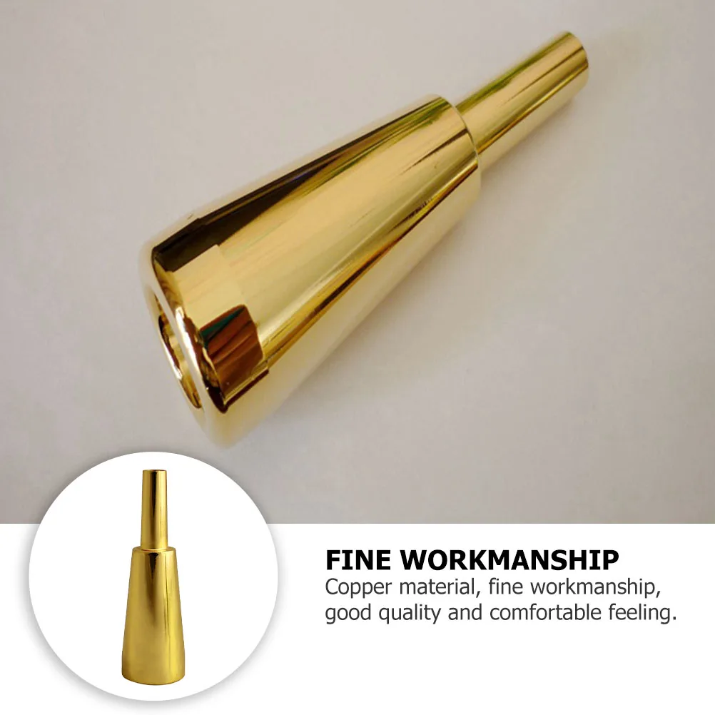 

Heavy Mouth Trumpet Mouthpiece Gear Musical Instruments Metal Heavy-duty Copper