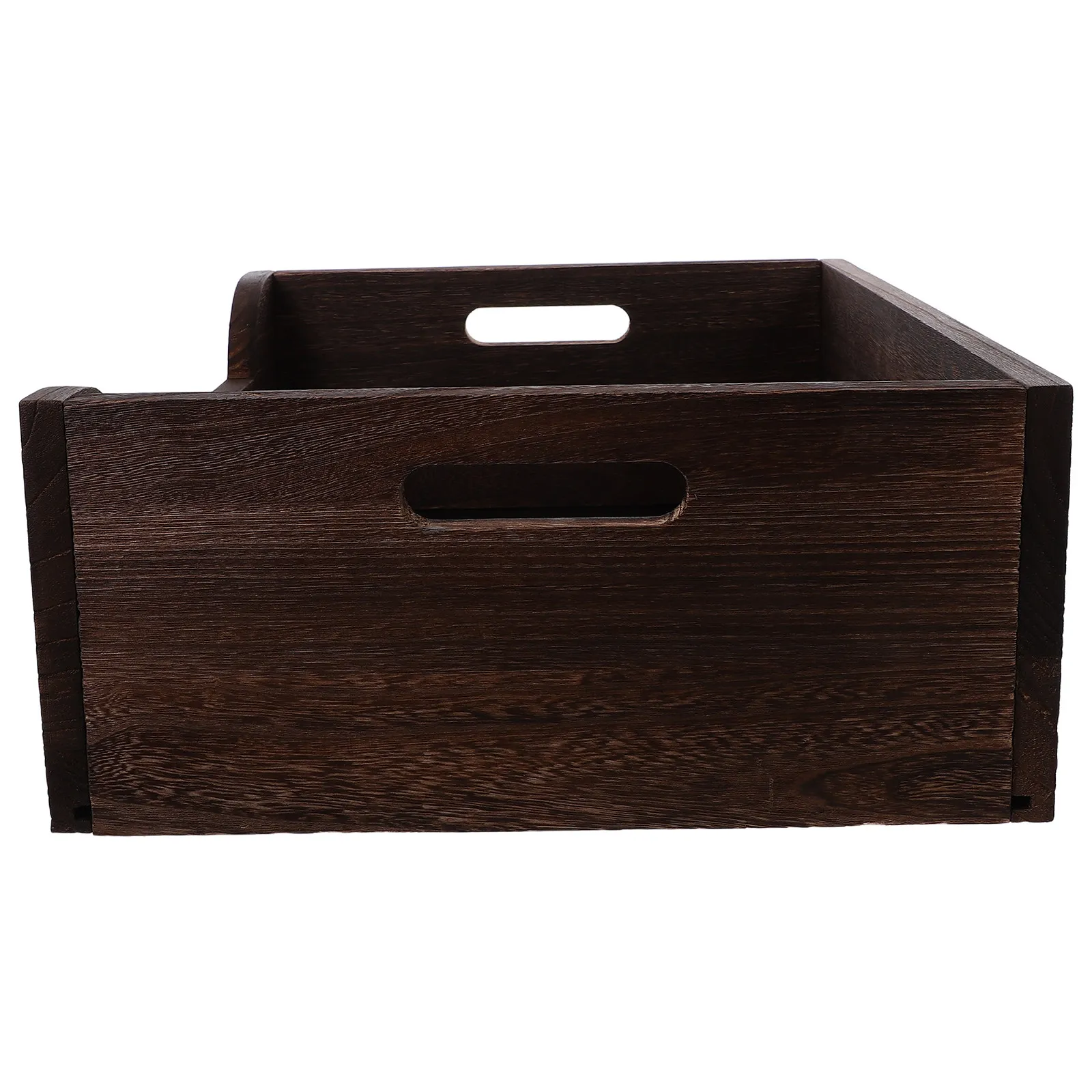 

Большой лоток для кошек из массива дерева 17.68x12.58x6.13 дюймов, деревянный туалет для кошек с высокими бортиками, удобный открытый лоток для домашних животных