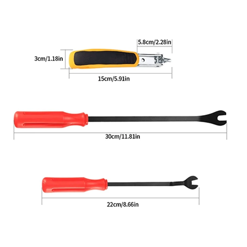3Piece Nail Puller Carpet Remover For Removing All Kinds Of Staple For Photos Frame