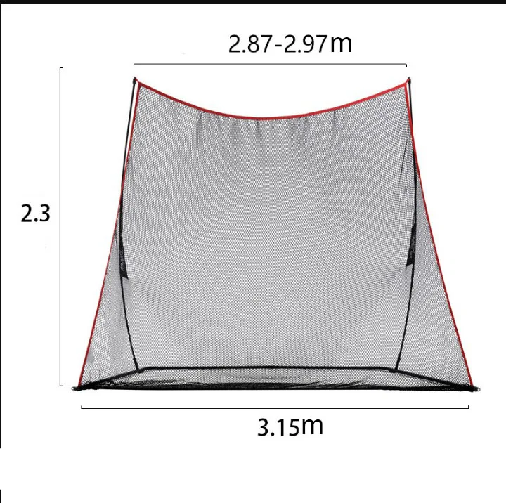 Tragbare Outdoor Praxis Golf Netting Golf Chip Netting Golf Chipping Net
