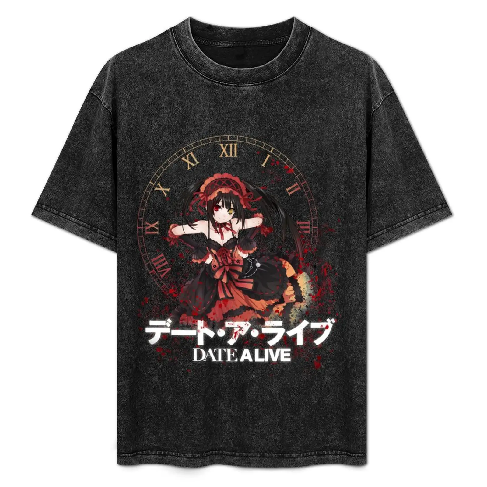 

Kurumi - Date a live T-Shirt Work Wear Simple Tee Shirt