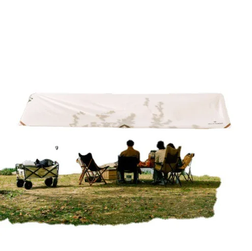 

Cross-border outdoor canopy square 210D Oxford cloth vinyl canopy camping waterproof sunshade 3-8 people picnic camping