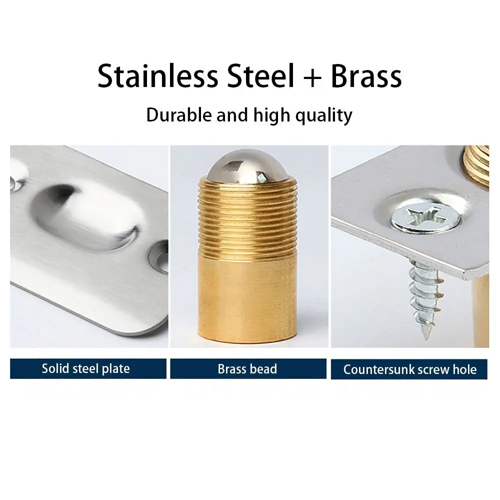 1 مجموعة خزانة بوابة خزانة الباب الكرة الصيد الربيع الرول الكرة الأثاث الأجهزة الباب سدادة قابل للتعديل مع مسامير