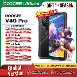 Doogee v40 pro 5g telefone robusto 6.78 