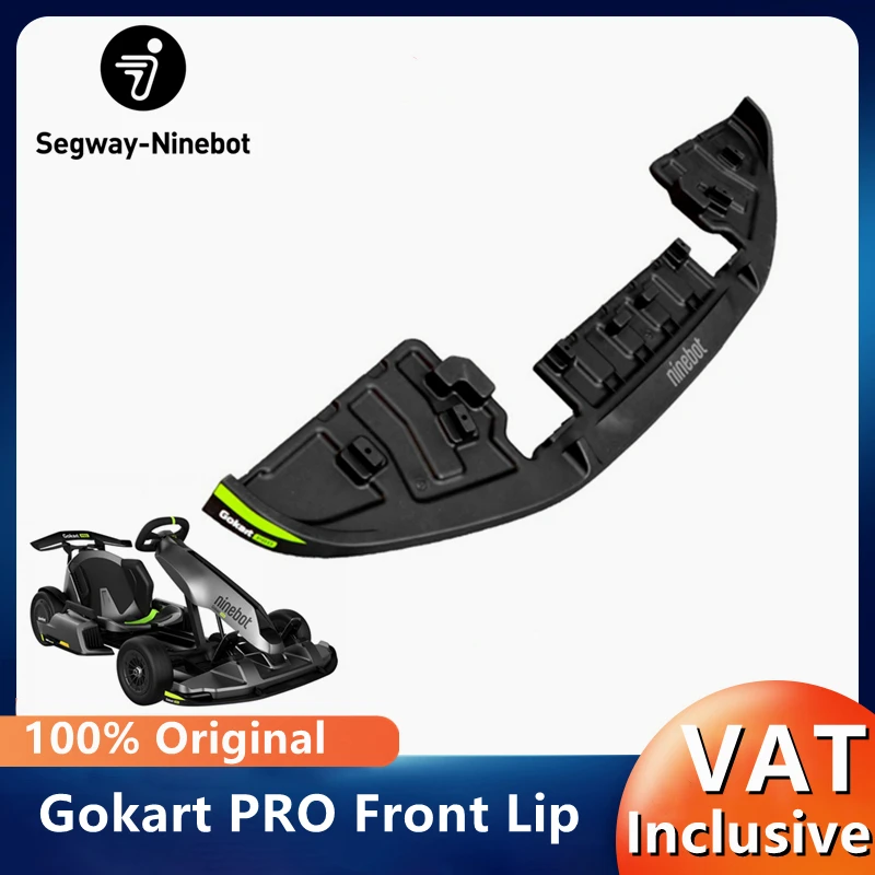 Ninebot by Segway Racing TPE Front Lip For Gokart PRO/Go Kart Kit Front Plastic Protection Decorative Original Accessories