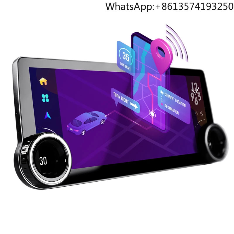 

Car Monitor Multimedia Player Stereo Radio Video Touch Screen Diamond X23 12.3 Inch Car Player With GPS Navigation Android13