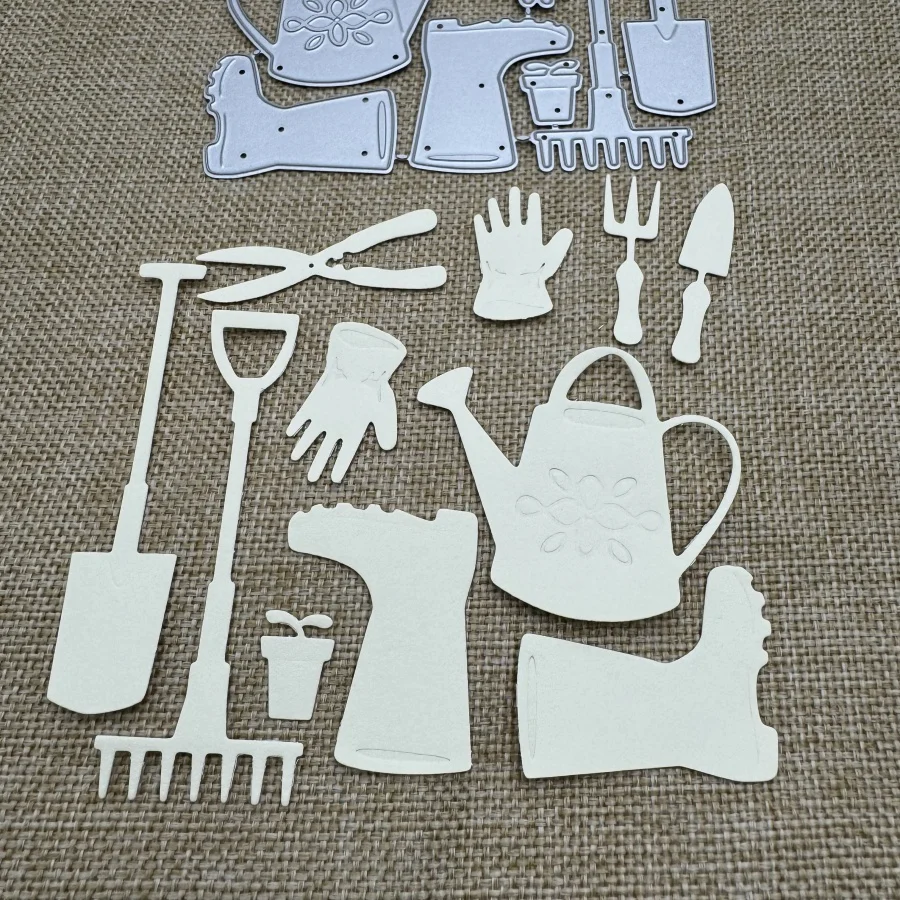 Garten Jäten Werkzeuge Metall Schneiden Stirbt Form Stempel Serie Sammelalbum Papier Handwerk Messer Form Schablonen Fotoalben