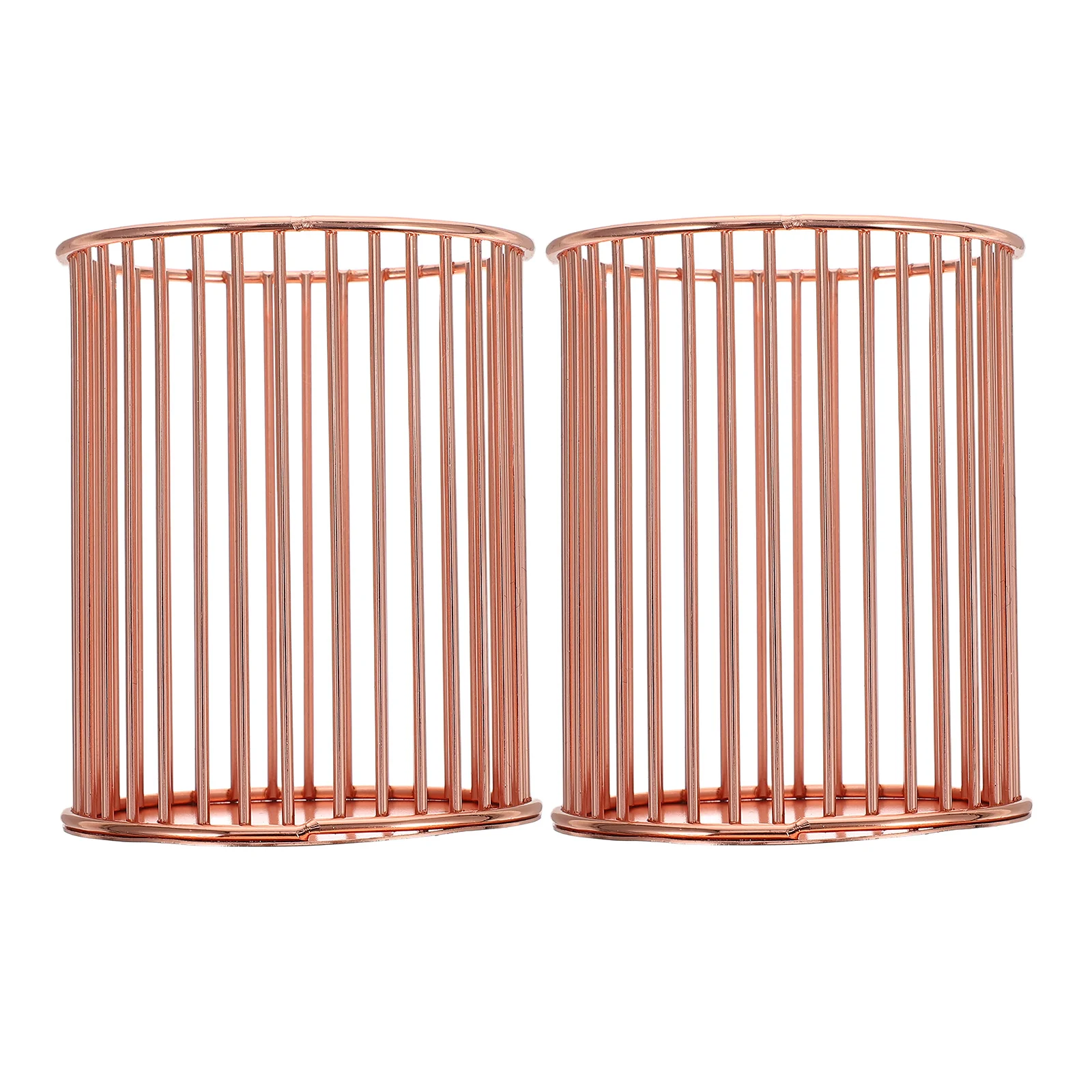 

Iron Pen Holder Eyebrow Pencil Aesthetic Organization Desk Storage Bucket Office