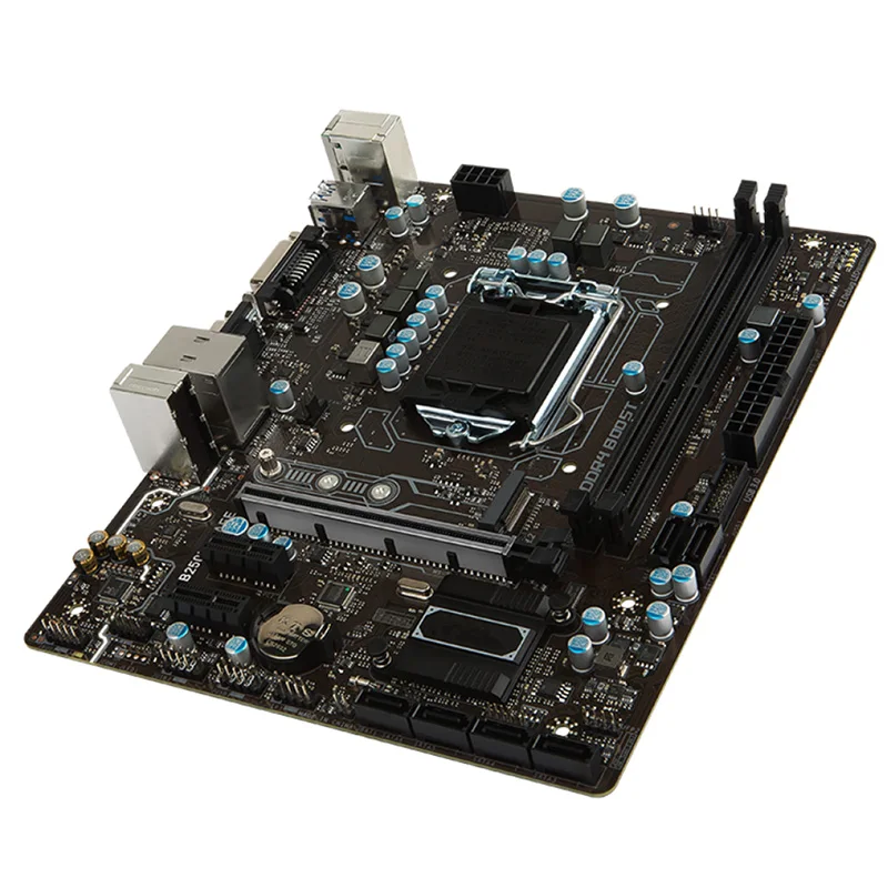 สำหรับ B250M เมนบอร์ด icafe LGA 1151 DDR4 64GB ATX สำหรับเมนบอร์ด B250เดสก์ท็อป Intel SATA III USB3.0