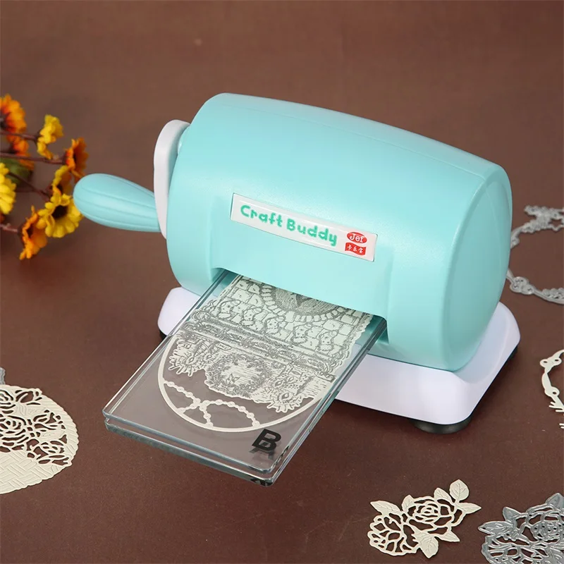 Mini Manual Die Cutting Machine Embossing Machine for DIY Scrapbooking Crafts Cards Paper Cutter Plastic Accessories
