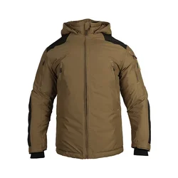 Emersongear-ropa acolchada táctica con etiqueta azul "Polar Fox", ropa de algodón de fibra hueca, chaqueta cortavientos, abrigo cálido para exteriores