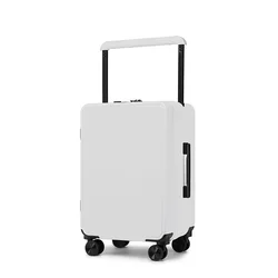 New style casual fashion simple wide trolley suitcase CH805