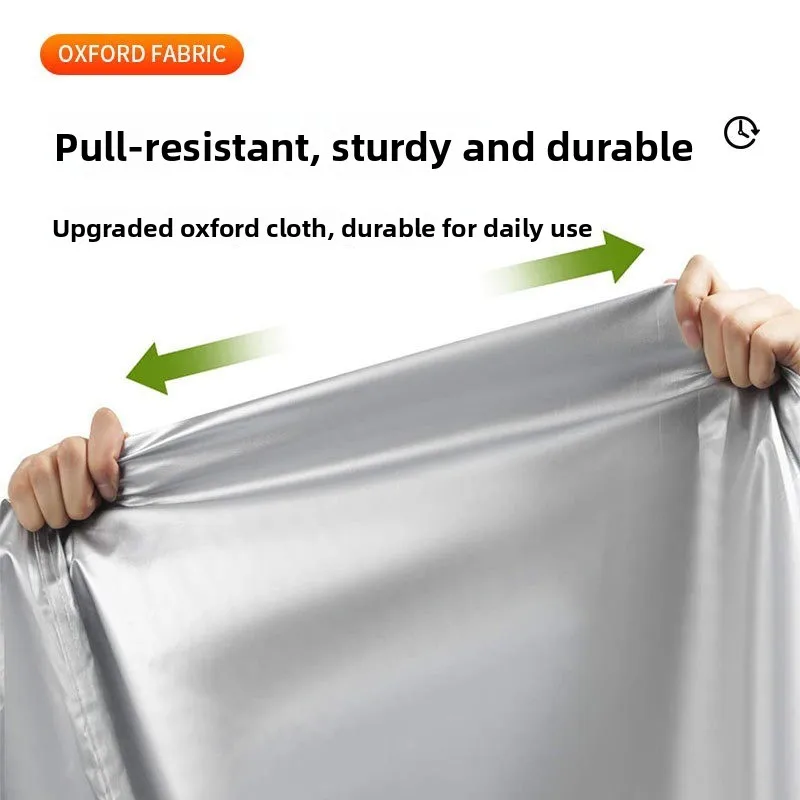 غطاء قارب يخت حماية خارجية نسيج مقاوم للماء مكافحة تحطيم المسيل للدموع برهان فضي أسود عاكس 190T البوليستر 11-22FT