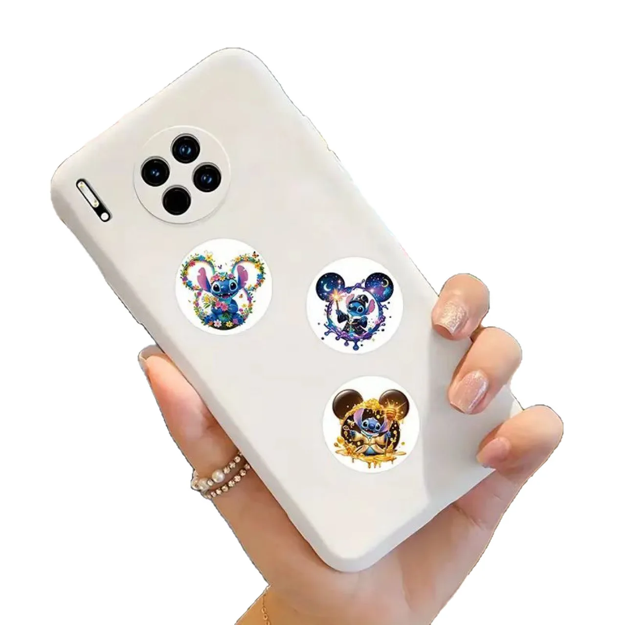 ملصق أطفال على شكل نجمة شهيرة من Miniso، ملصق كرتوني مقاوم للماء للهاتف المحمول، ملصق تزيين لحساب اليد للكمبيوتر المحمول